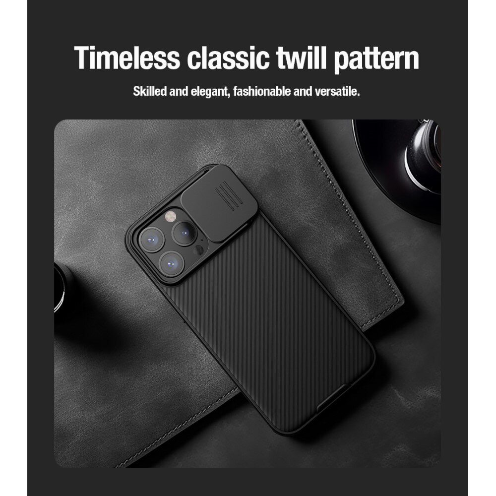 Nillkin iPhone 15 Pro CamShield Magnetic Case Black