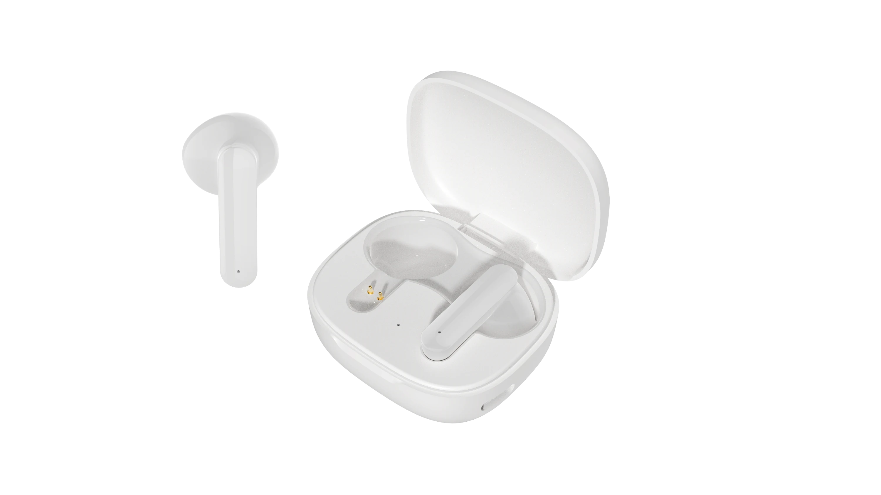 True Wireless In-ear Headphones White