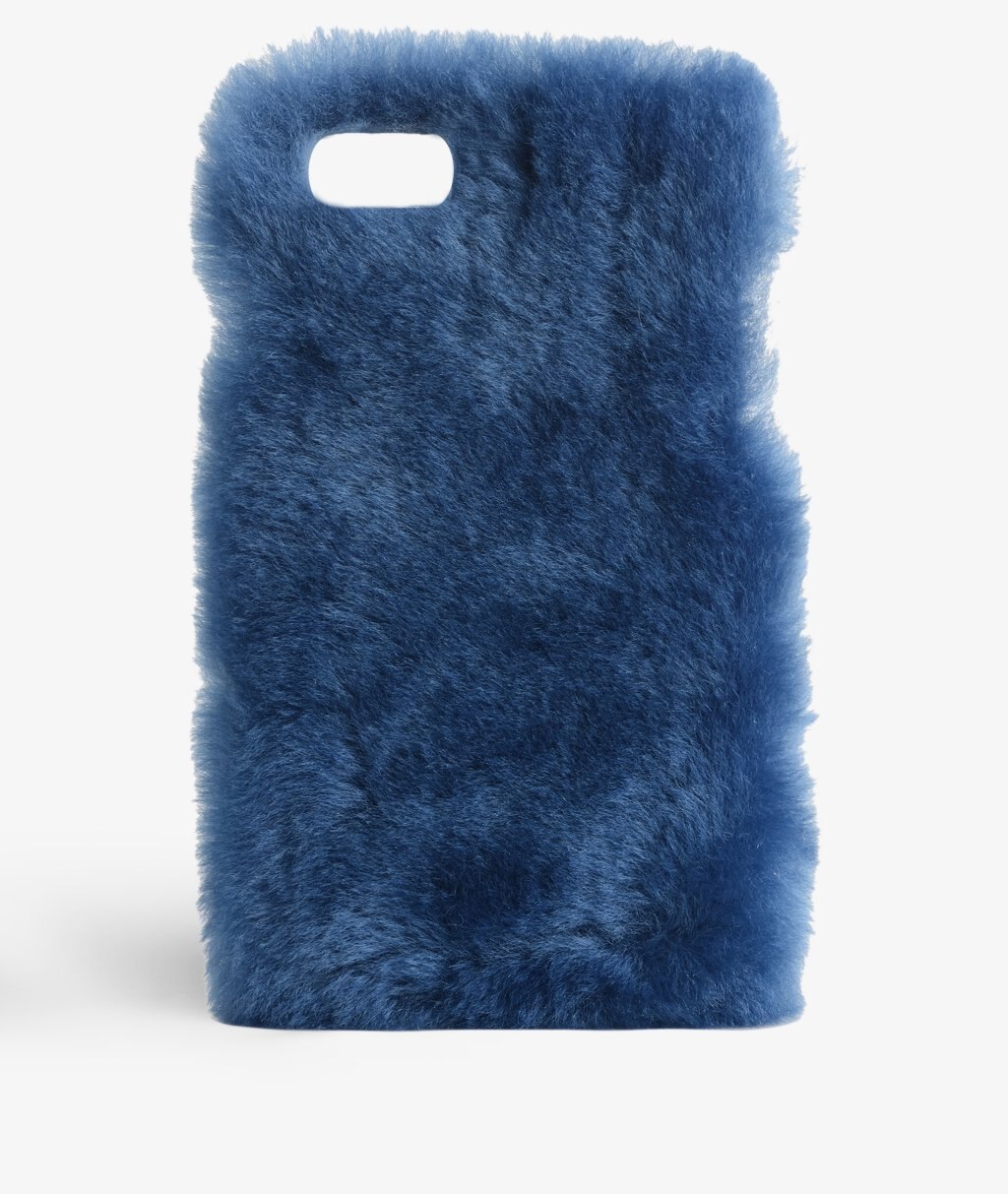 iPhone SE 2020 Case Fur Princess Blue