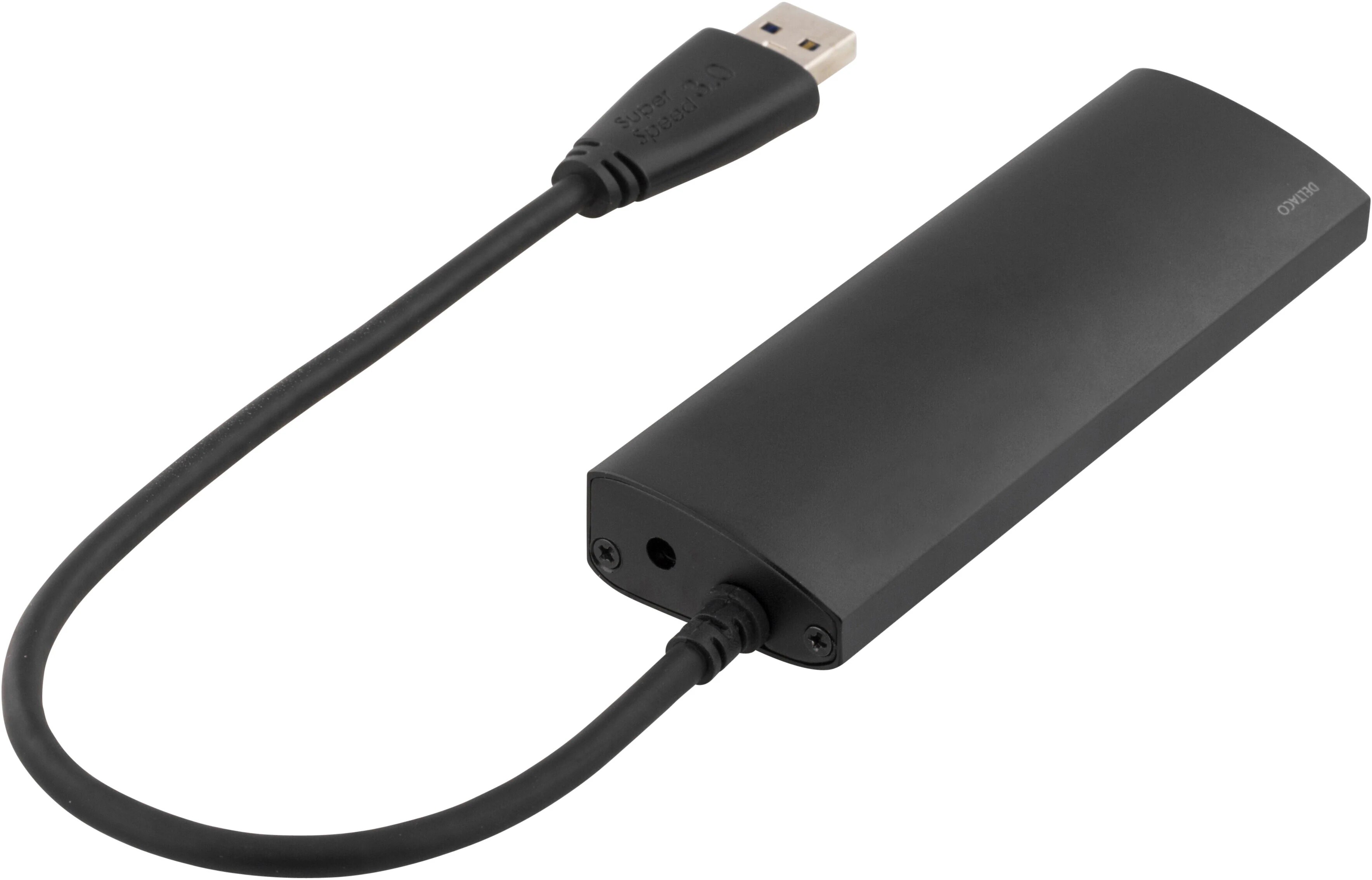 USB-A Hub 4x USB-A Female Black