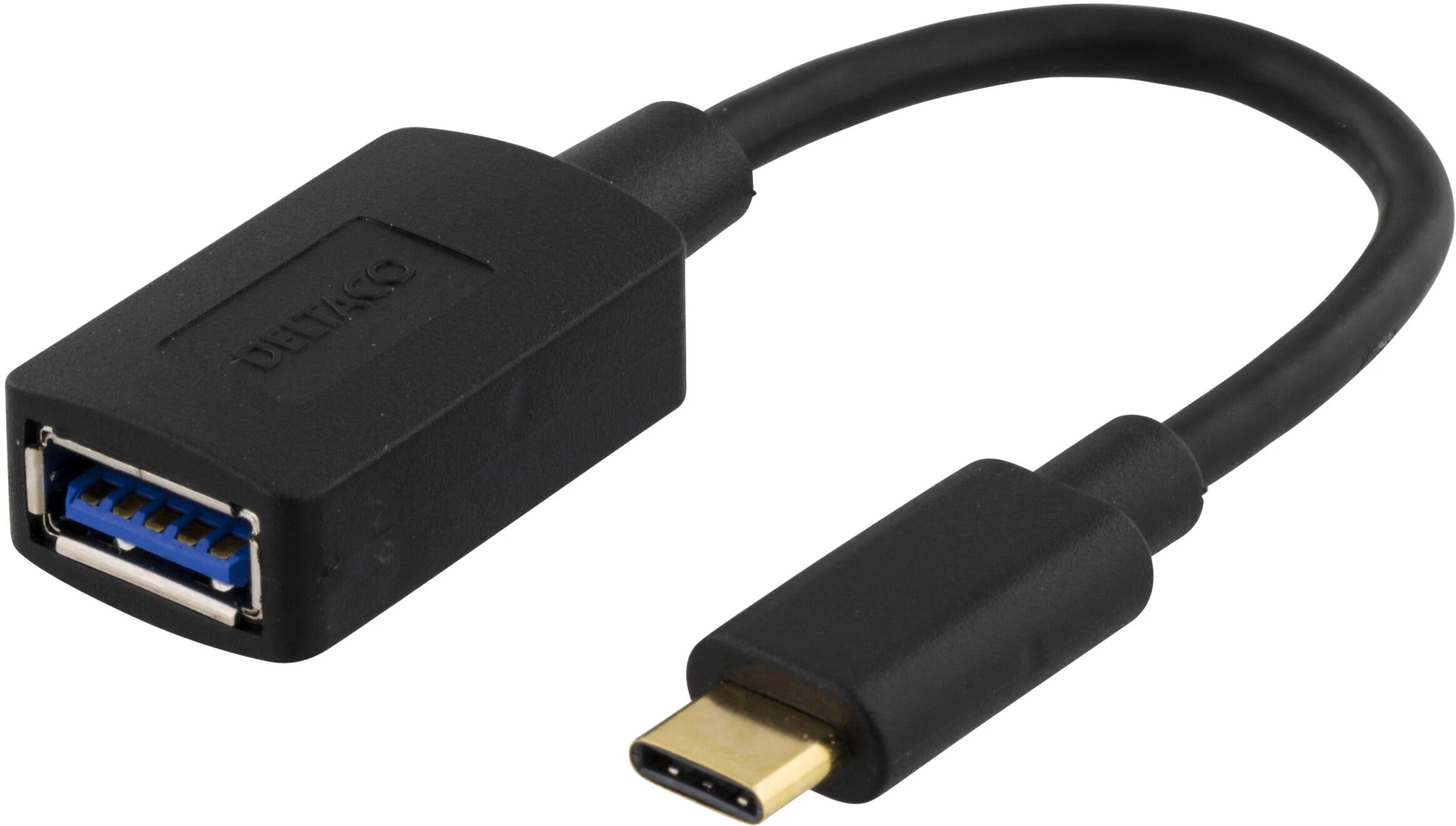 USB-C to USB-A Adapter Black