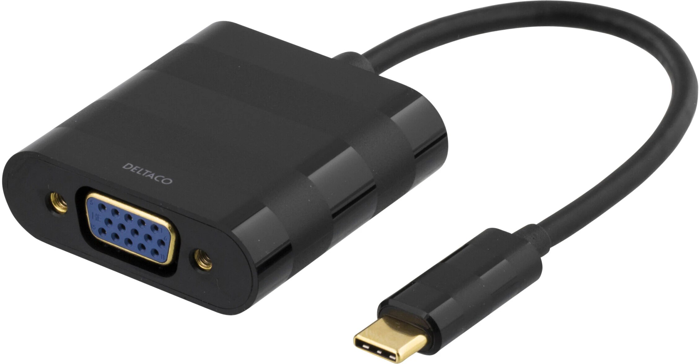 VGA Adapter USB-C to VGA Black