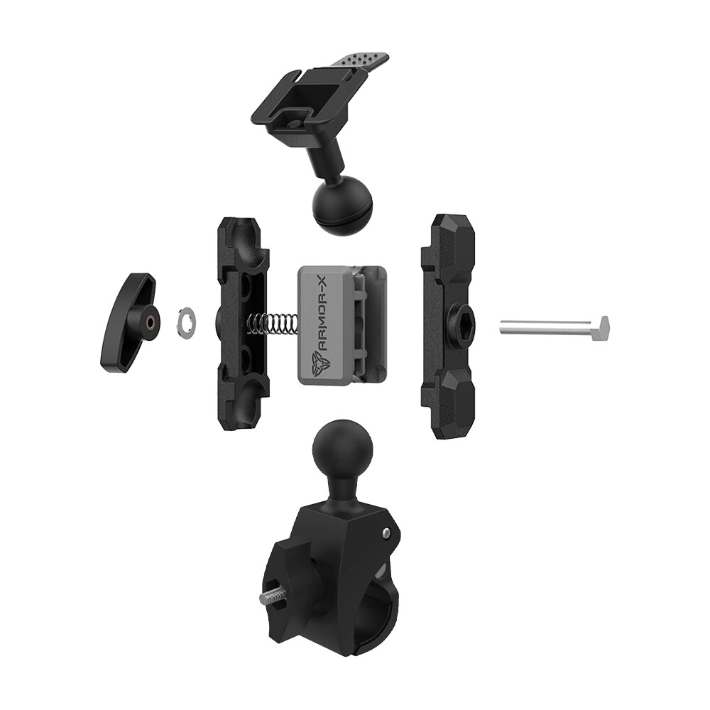 X-P7T Tablet Quick Release Bar Mount Black