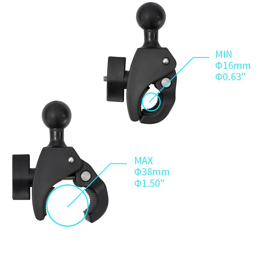 X-P7T Tablet Quick Release Bar Mount Black