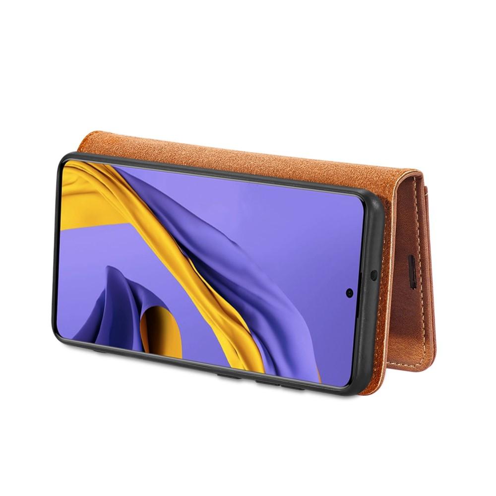 Samsung Galaxy A51 Magnet Wallet Cognac