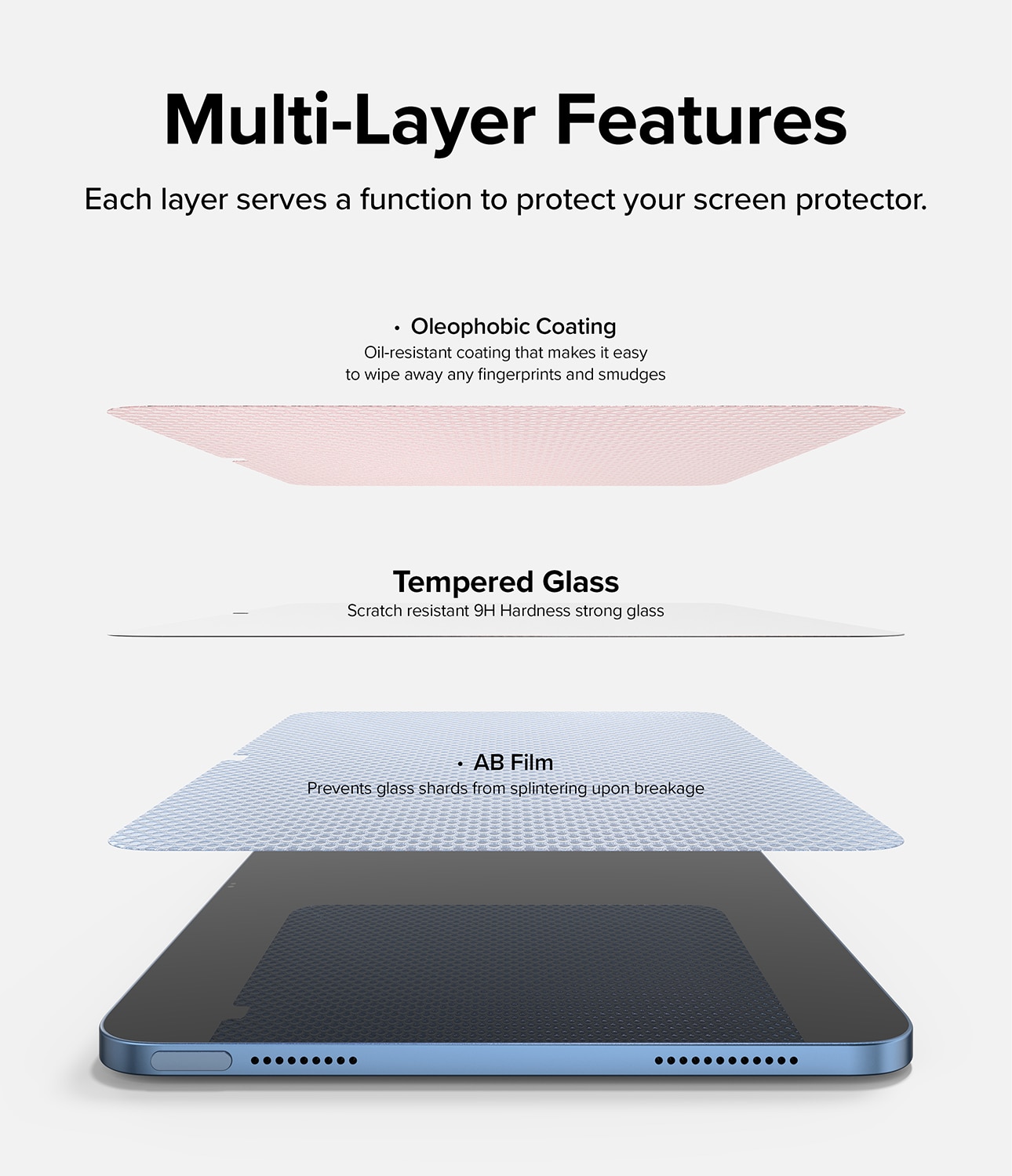 Apple iPad 10.9 10th Gen (2022) Screen Protector Glass