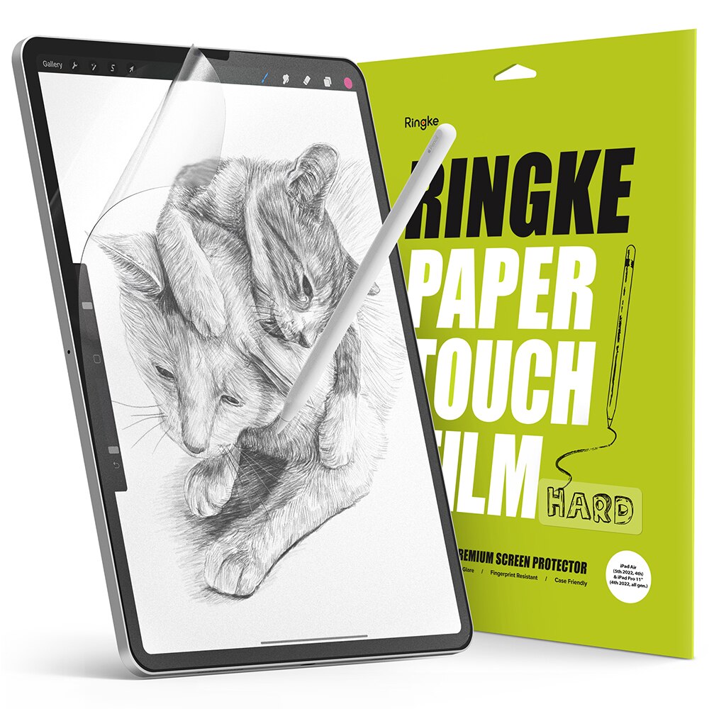 iPad Pro 11 4th Gen (2022) Paper Touch Hard Screen Protector (2-pack)