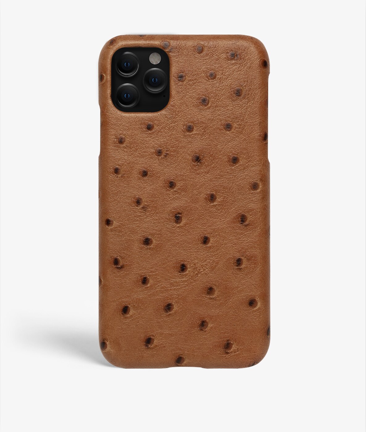 iPhone 12/iPhone 12 Pro Case Ostrich Brown