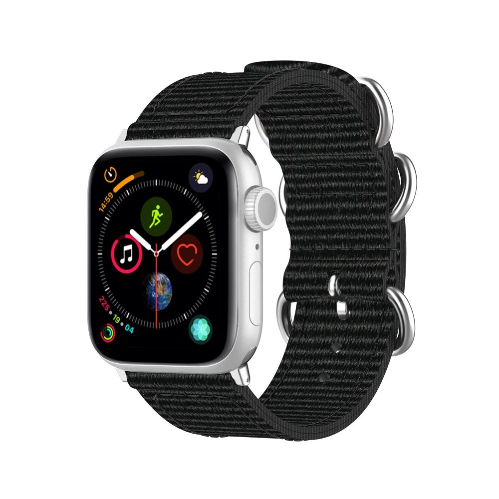 Apple Watch 45mm Series 8 Nato Strap Black