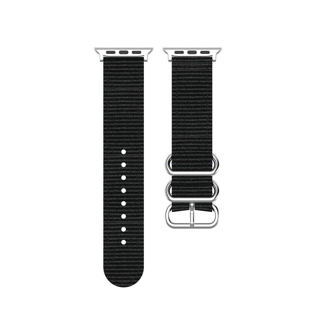 Apple Watch 45mm Series 8 Nato Strap Black