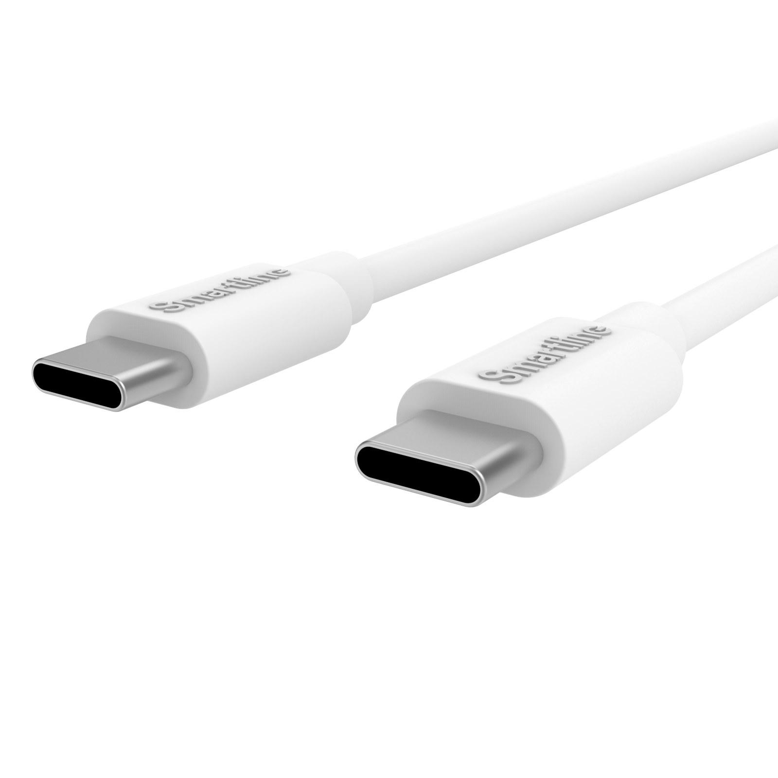 Long USB-C to USB-C Cable 2 meters Motorola Moto G24 Power White