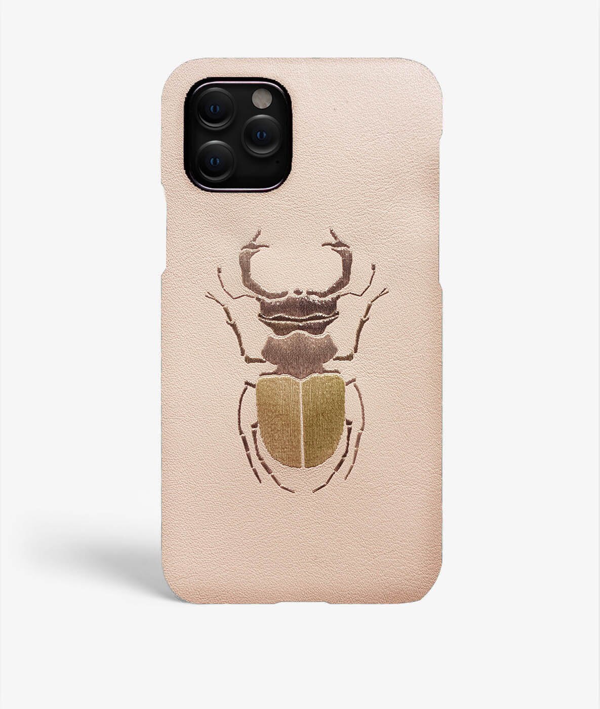 iPhone 11 Pro Case Beetle Calf Mastice