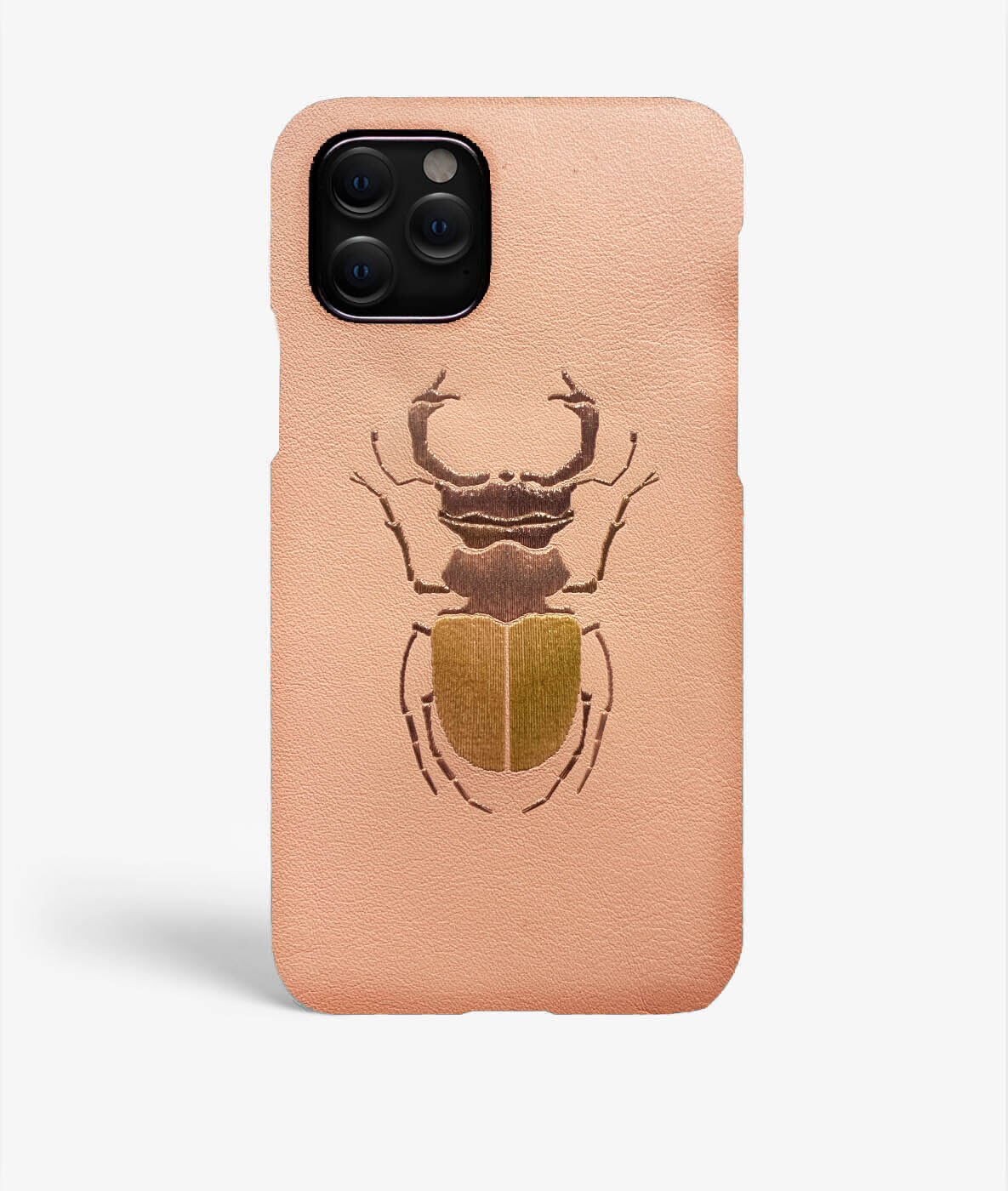 iPhone 11 Pro Case Beetle Calf Dusty Pink