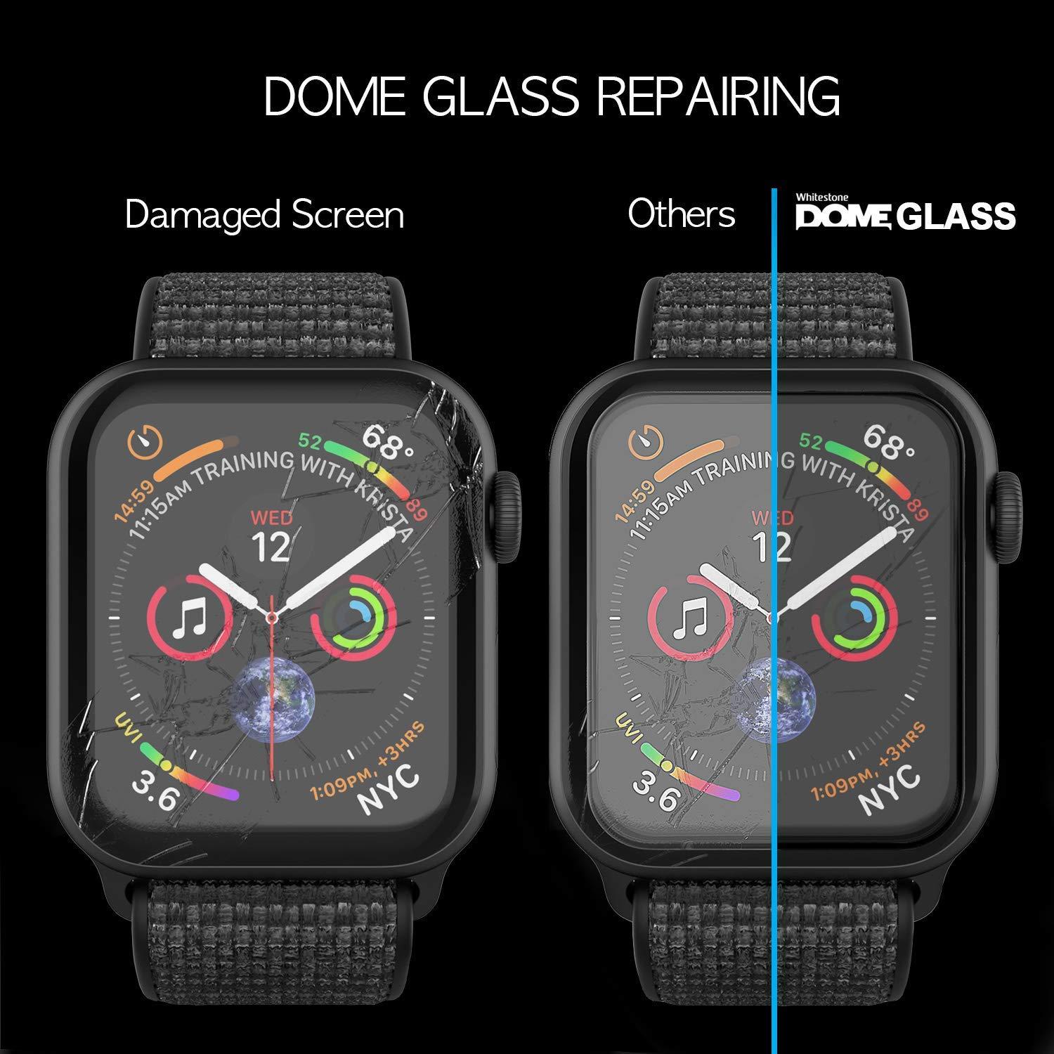 Apple Watch 44 mm Dome Glass Screen Protector (2-pack)